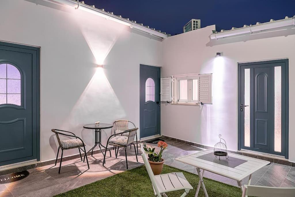 M City Apartments, Garden 1 Chania  ภายนอก รูปภาพ